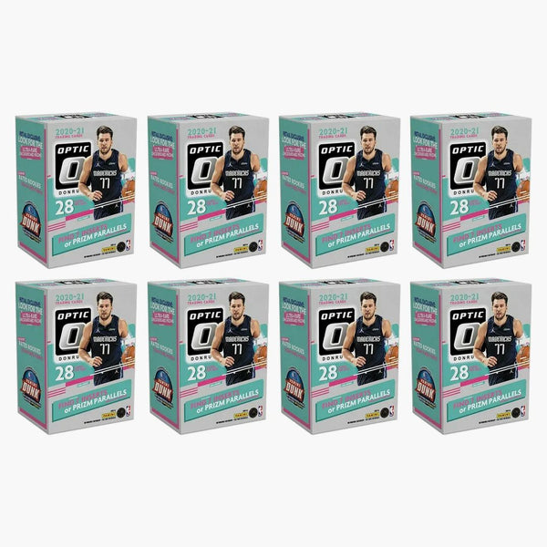2020-21 Panini Donruss Optic Basketball Blaster Box 8x Lot