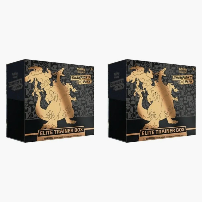 2020 Pokemon Tcg Champions Path Elite Trainer Box 2x Lot