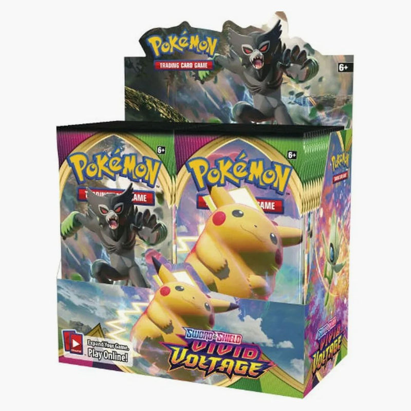 2020 Pokemon Tcg Sword & Shield Vivid Voltage Booster Box