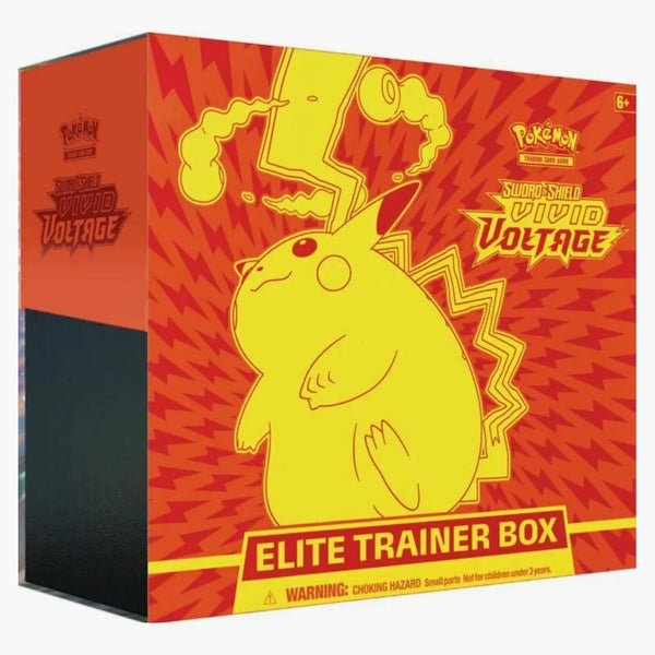2020 Pokemon Tcg Sword & Shield Vivid Voltage Elite Trainer Box