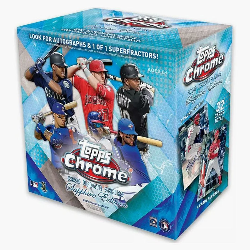 2020 Topps Chrome Update Sapphire Edition Baseball Box
