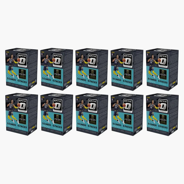 2021-22 Panini Donruss Optic Basketball Blaster Box 10x Lot