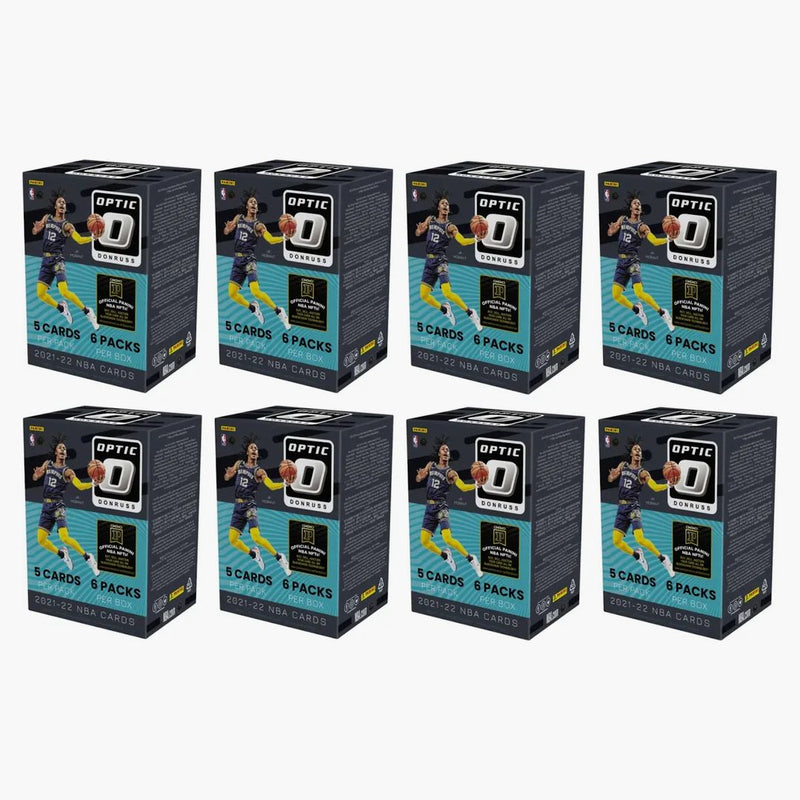 2021-22 Panini Donruss Optic Basketball Blaster Box 8x Lot