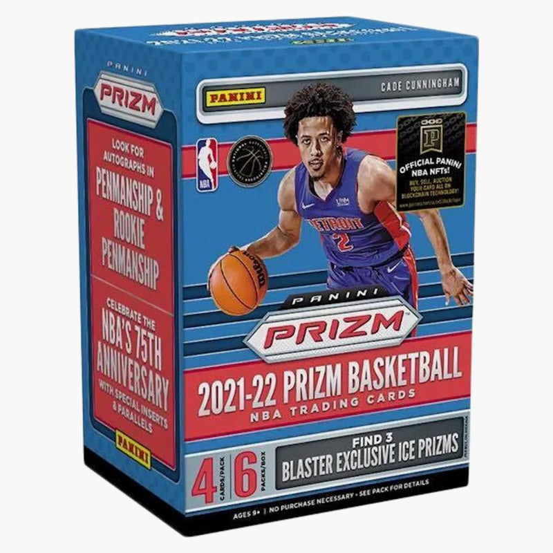 2021-22 Panini Prizm Basketball Blaster Box (ice Prizms)