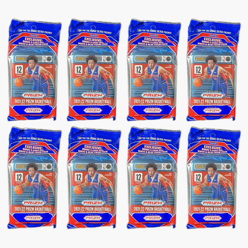2021-22 Panini Prizm Basketball Cello Pack 8x Lot