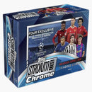2021-22 Topps Chrome Stadium Club Uefa Champions League Soccer Mega Box
