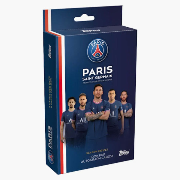 2021-22 Topps Paris Saint-germain Team Set Soccer Box
