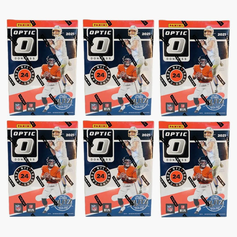 2021 Panini Donruss Optic Football Blaster Box (pink Parallels) 6x Lot