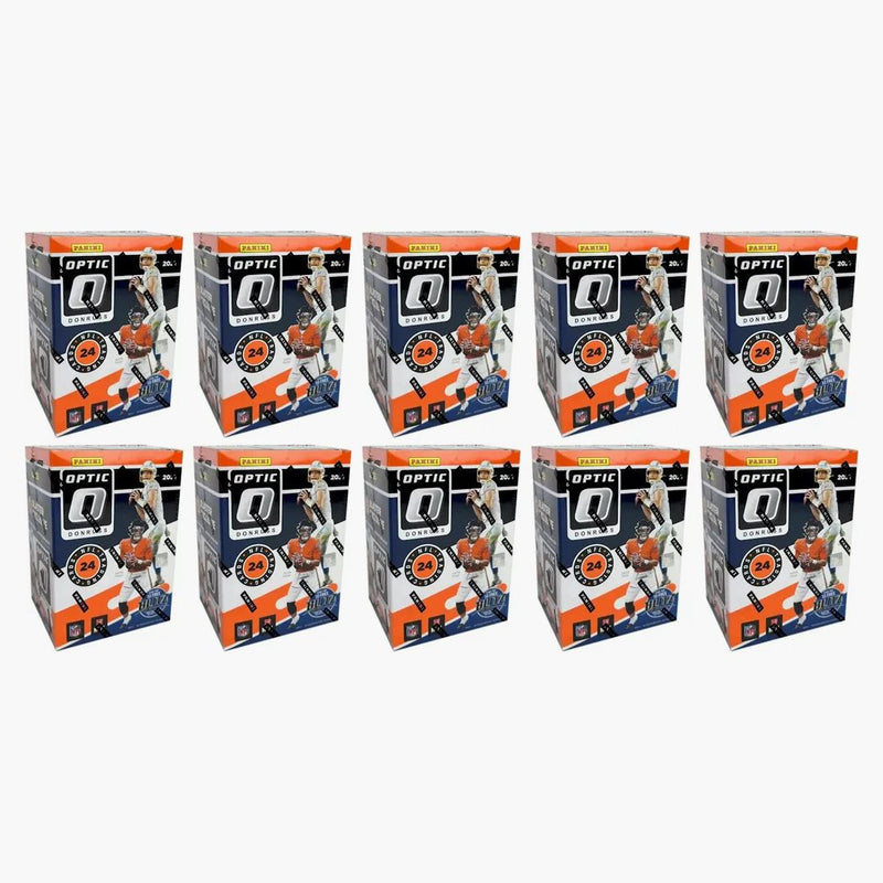 2021 Panini Donruss Optic Football Blaster Box (purple Shock Parallels) 10x Lot