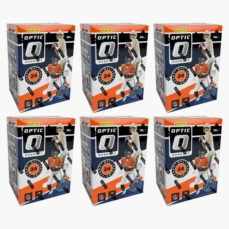 2021 Panini Donruss Optic Football Blaster Box (purple Shock Parallels) 6x Lot