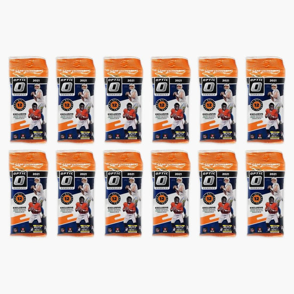 2021 Panini Donruss Optic Football Cello Fat Pack 12x Lot