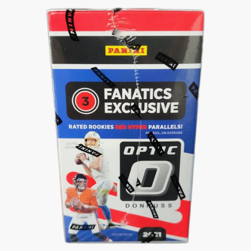 2021 Panini Donruss Optic Football Fanatics Exclusive Blaster Box (red Hyper Parallels) 2x Lot