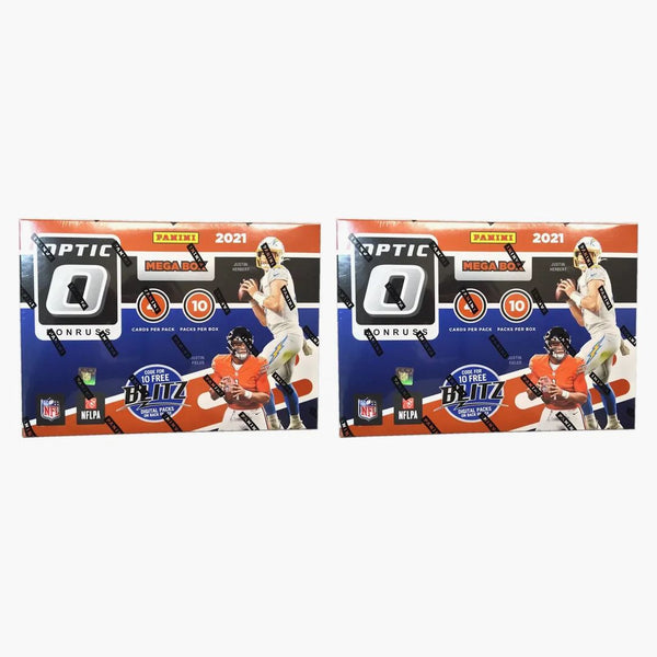 2021 Panini Donruss Optic Football Mega Box (bronze Parallels) 2x Lot