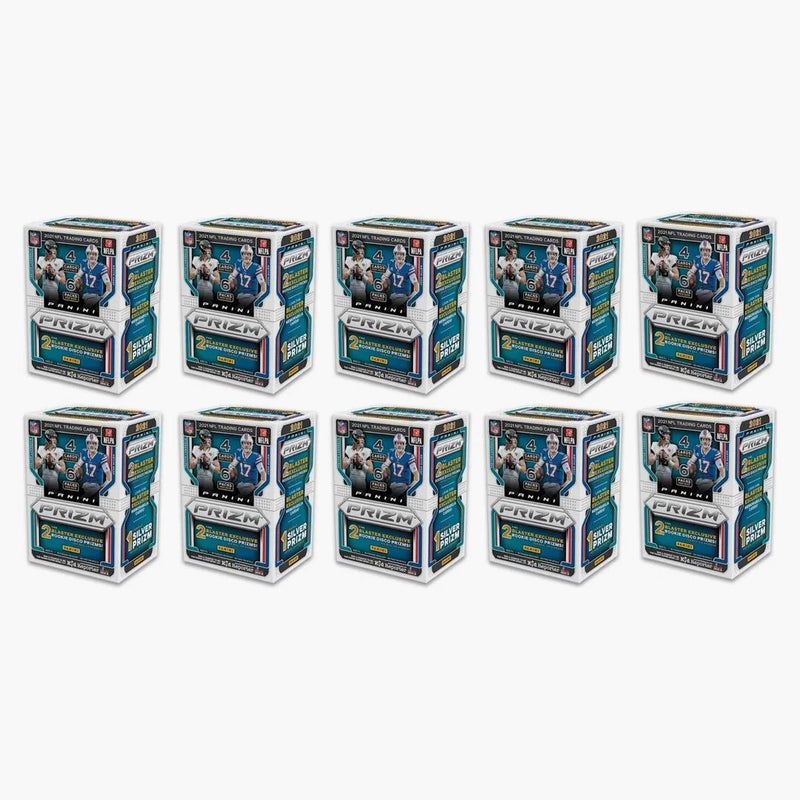 2021 Panini Prizm Football Blaster Box (disco Prizms) 10x Lot