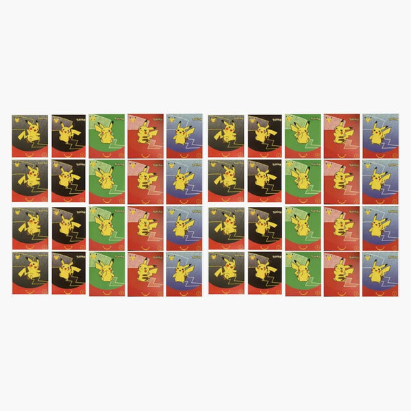 2021 Pokémon Tcg Mcdonald's Happy Meal 25th Anniversary 40x Envelope Lot (assorted) (english)