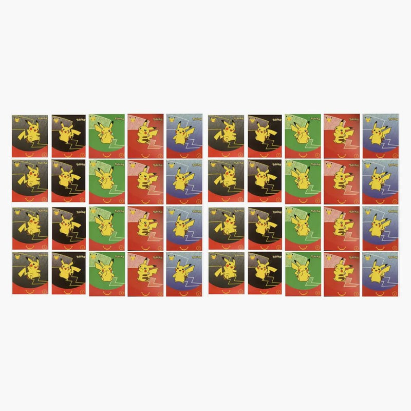 2021 Pokémon Tcg Mcdonald's Happy Meal 25th Anniversary 40x Envelope Lot (assorted) (english)