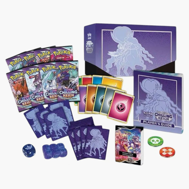 Pokémon Tcg Sword & Shield Chilling Reign Elite Trainer Box (shadow Rider Calyrex)
