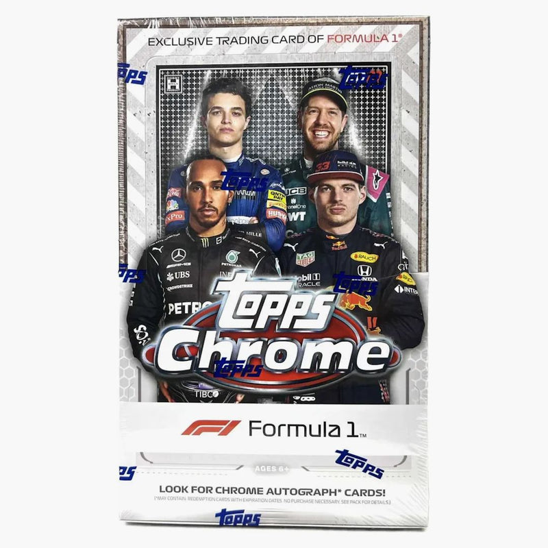2021 Topps Chrome Formula 1 Racing Hobby Box