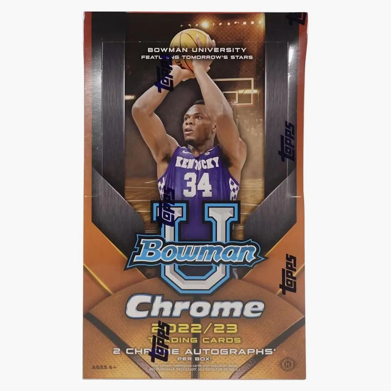 2022-23 Bowman University Chrome Basketball Hobby Box