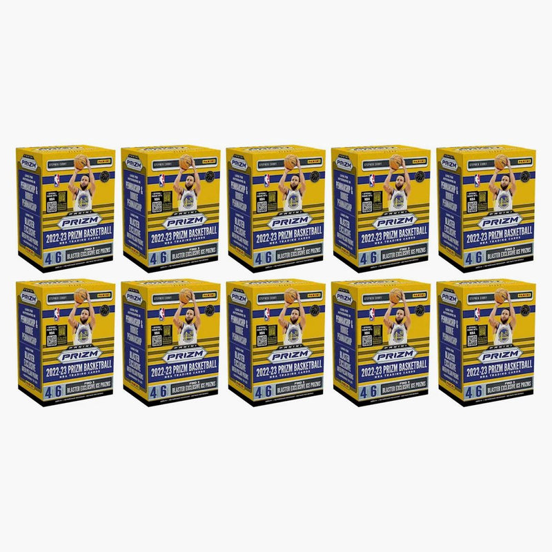 2022-23 Panini Prizm Basketball Blaster Box (ice Prizms) 10x Lot
