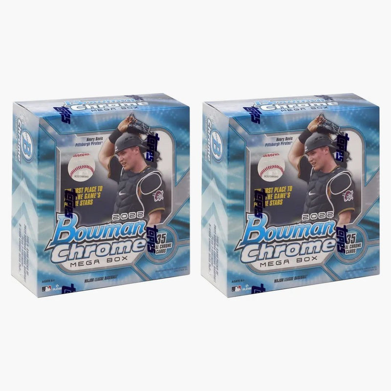 2022 Bowman Chrome Baseball Mega Box 2x Lot
