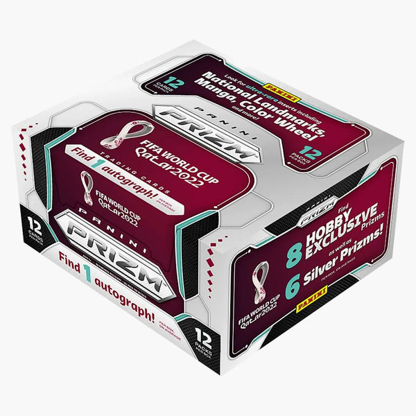 2022 Panini Prizm Fifa World Cup Qatar Soccer Hobby Box