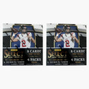 2022 Panini Select Draft Picks Collegiate Football Mega Box (purple Lazer Prizms) 2x Lot