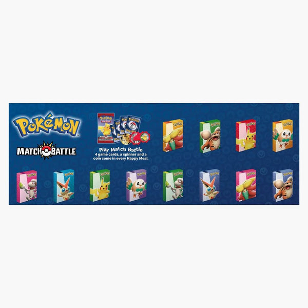 2022 Pokémon Tcg Mcdonald's Happy Meal Match Battle 40x Pack Lot (assorted) (us)