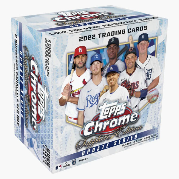 2022 Topps Chrome Update Sapphire Edition Baseball Hobby Box