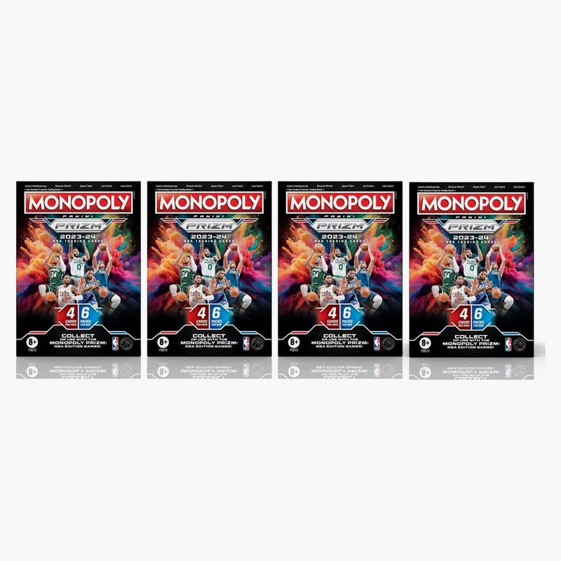2023-24 Panini Prizm Monopoly Nba Booster Box 4x Lot