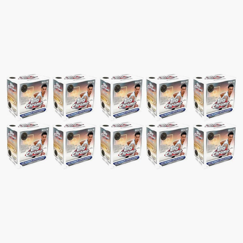 2023-24 Topps Chrome Basketball Monster Box (10x Lot)