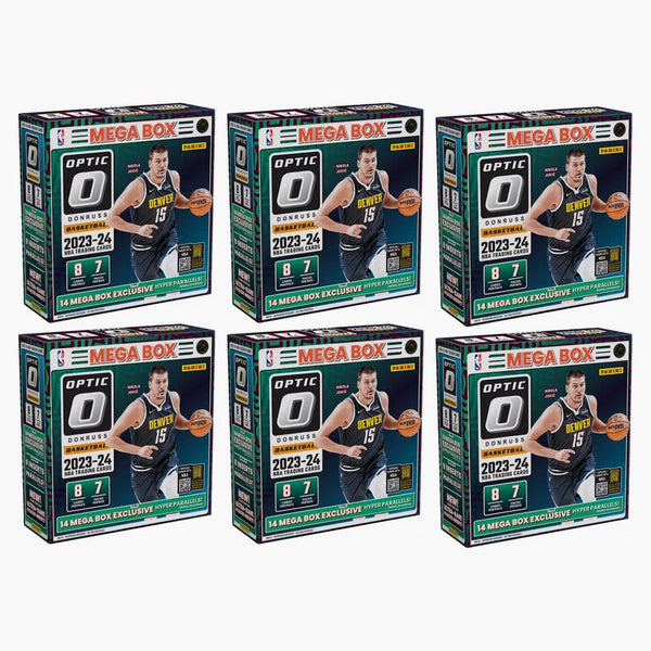 2023 Panini Donruss Optic Basketball Mega Box (hyper Parallels) 6x Lot