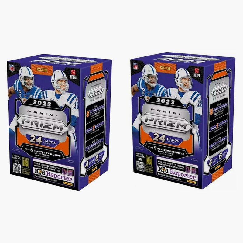 2023 Panini Prizm Football Blaster Box 2x Lot