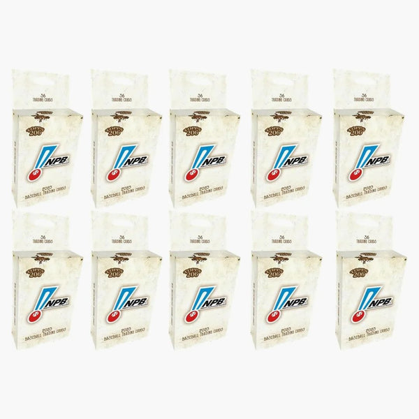 2023 Topps Npb 206 Baseball Box (japanese Version) 10x Lot