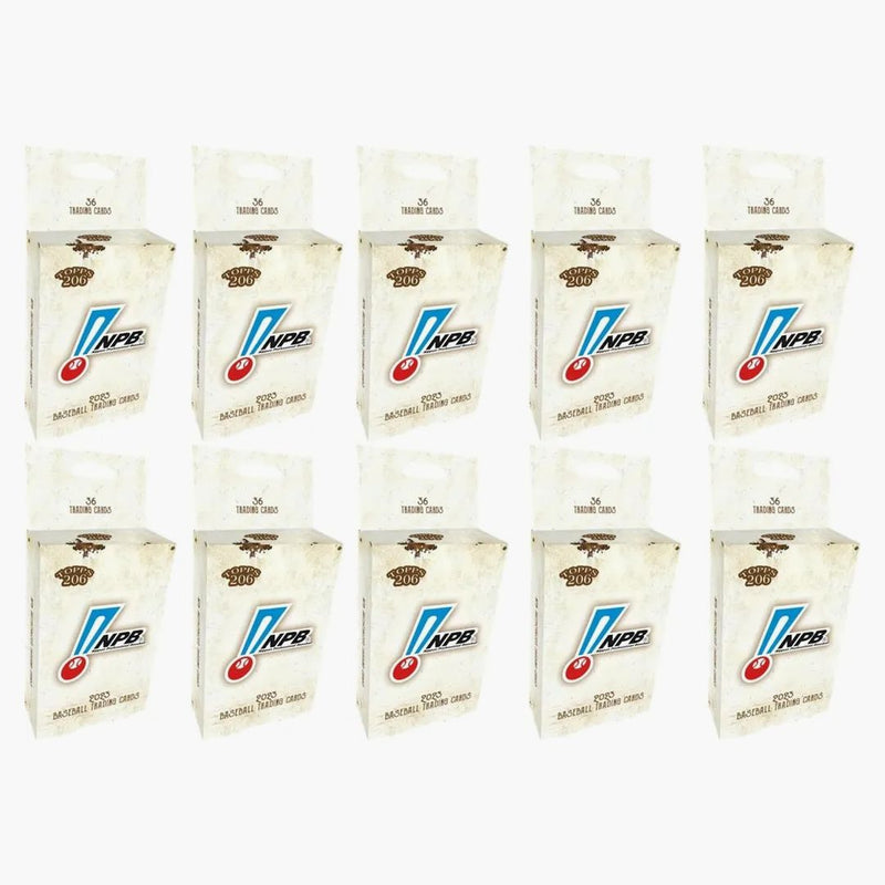 2023 Topps Npb 206 Baseball Box (japanese Version) 10x Lot