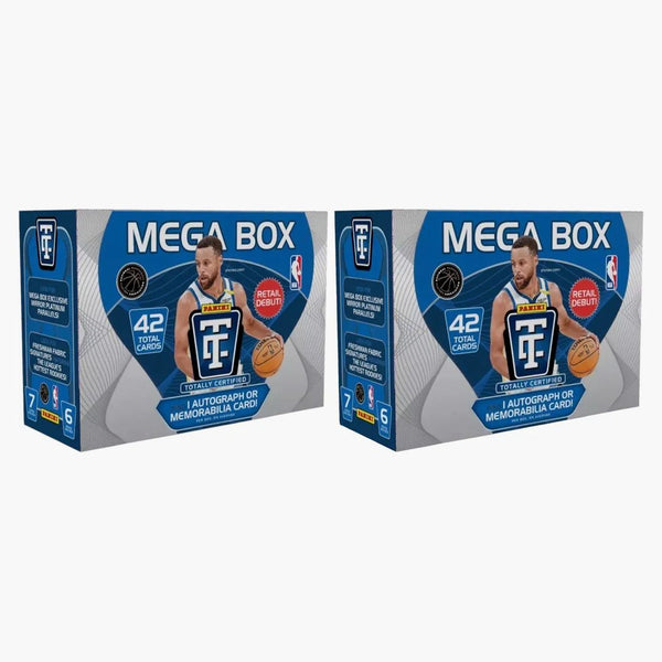 2024-25 Panini Totally Certified Basketball Mega Box 2x Lot
