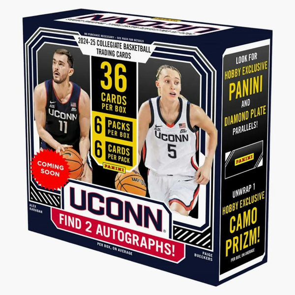 2024-25 Panini University Of Connecticut Collegiate Basketball Hobby Box