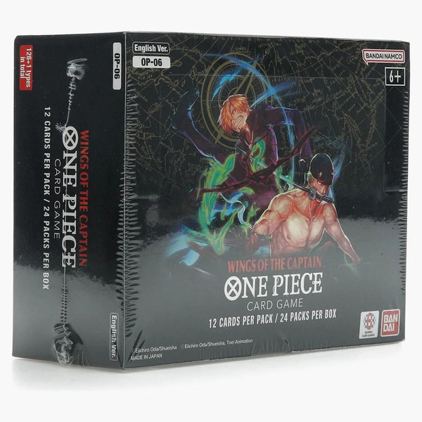 2024 Bandai One Piece Card Game Wings Of The Captain Booster Box (op-06) (english) 2x Lot