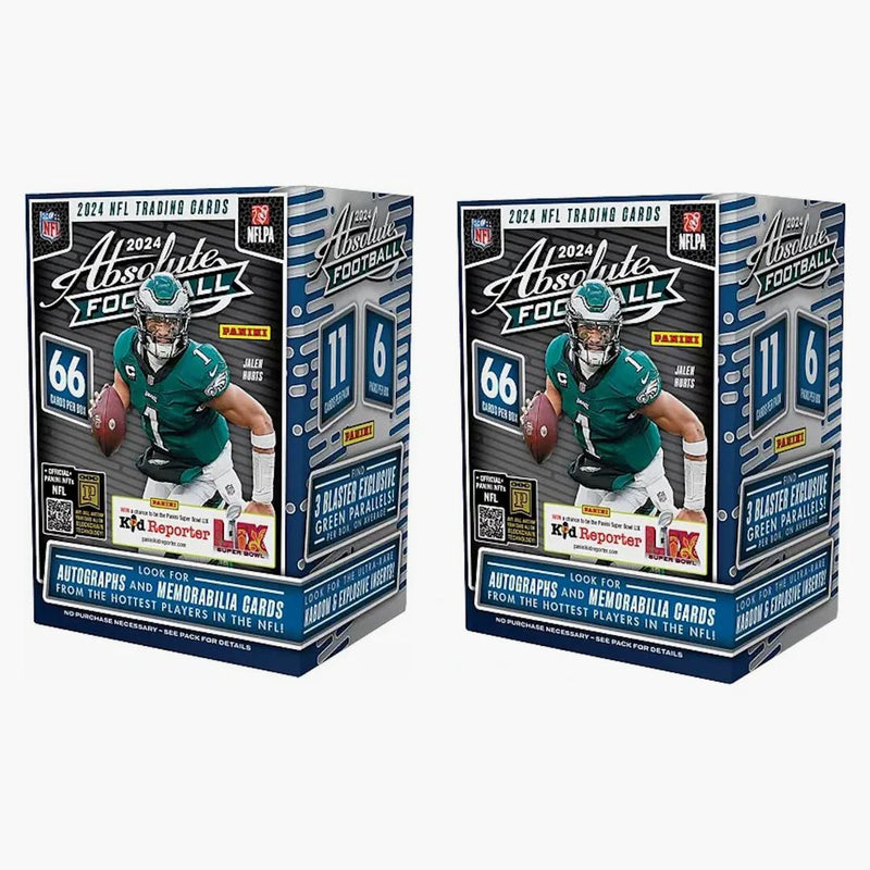 2024 Panini Absolute Football Blaster Box 2x Lot