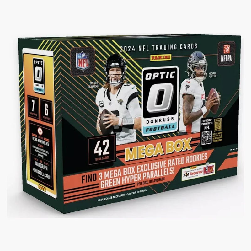 2024 Panini Optic Donruss Nfl Football Mega Box