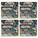 2024 Panini Prizm Nfl Mega Box (neon Green Pulsar Prizms) 4x Lot