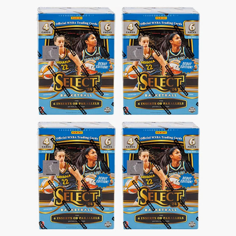 2024 Panini Wnba Select Basketball Blaster Value Box 4x Lot