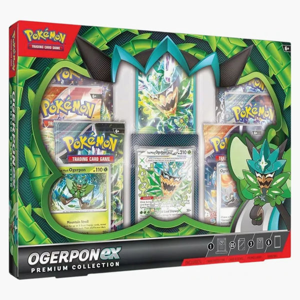 2024 Pokémon Scarlet & Violet Ogerpon Ex Premium Collection Box