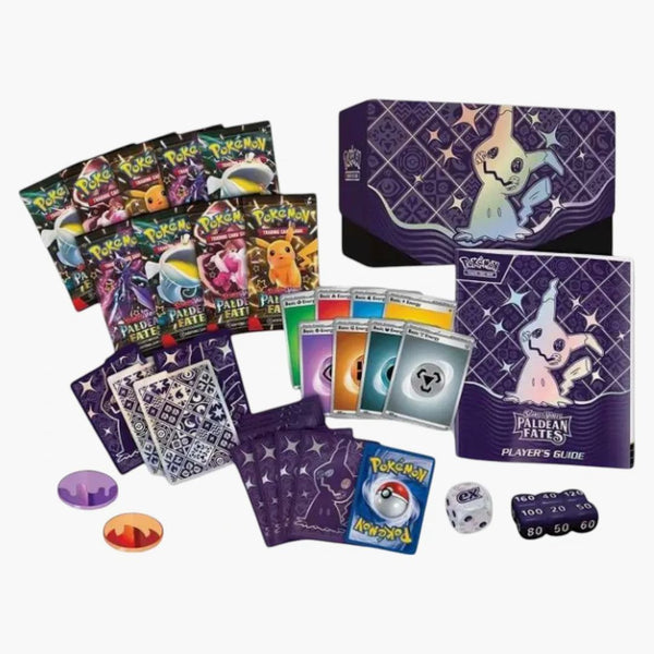 2024 Pokémon Scarlet & Violet Paldean Fates Elite Trainer Box 2x Lot