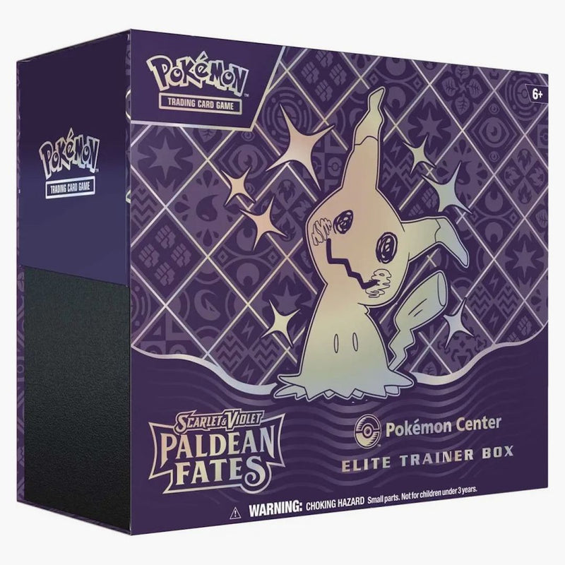 2024 Pokémon Scarlet & Violet Paldean Fates Pokemon Center Elite Trainer Box