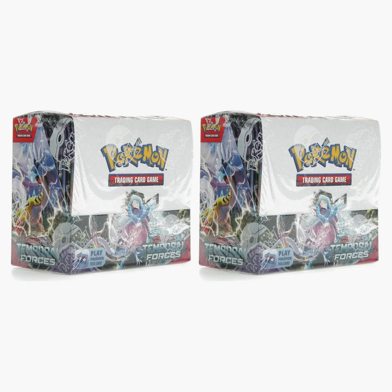 2024 Pokémon Scarlet & Violet Temporal Forces Booster Box 2x Lot