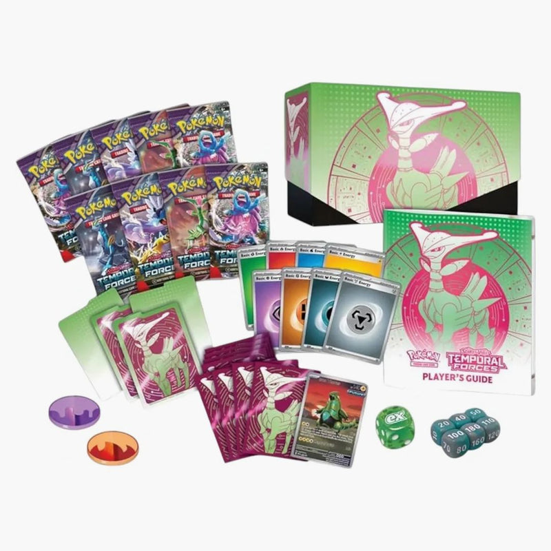 2024 Pokémon Scarlet & Violet Temporal Forces (iron Leaves) Elite Trainer Box