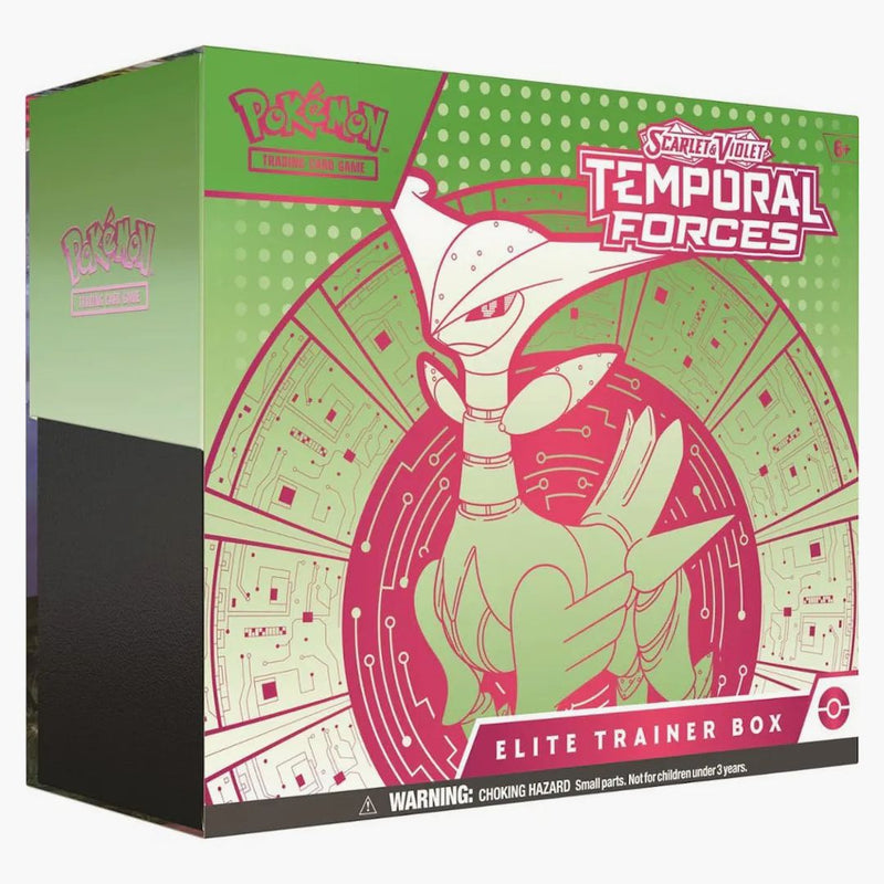 2024 Pokémon Scarlet & Violet Temporal Forces (iron Leaves) Elite Trainer Box