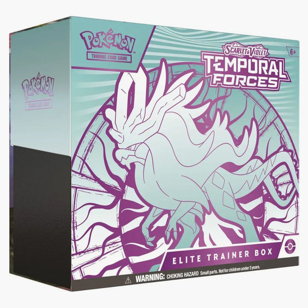 2024 Pokémon Scarlet & Violet Temporal Forces (walking Wake) Elite Trainer Box