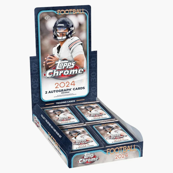2024 Topps Chrome Football Hobby Box